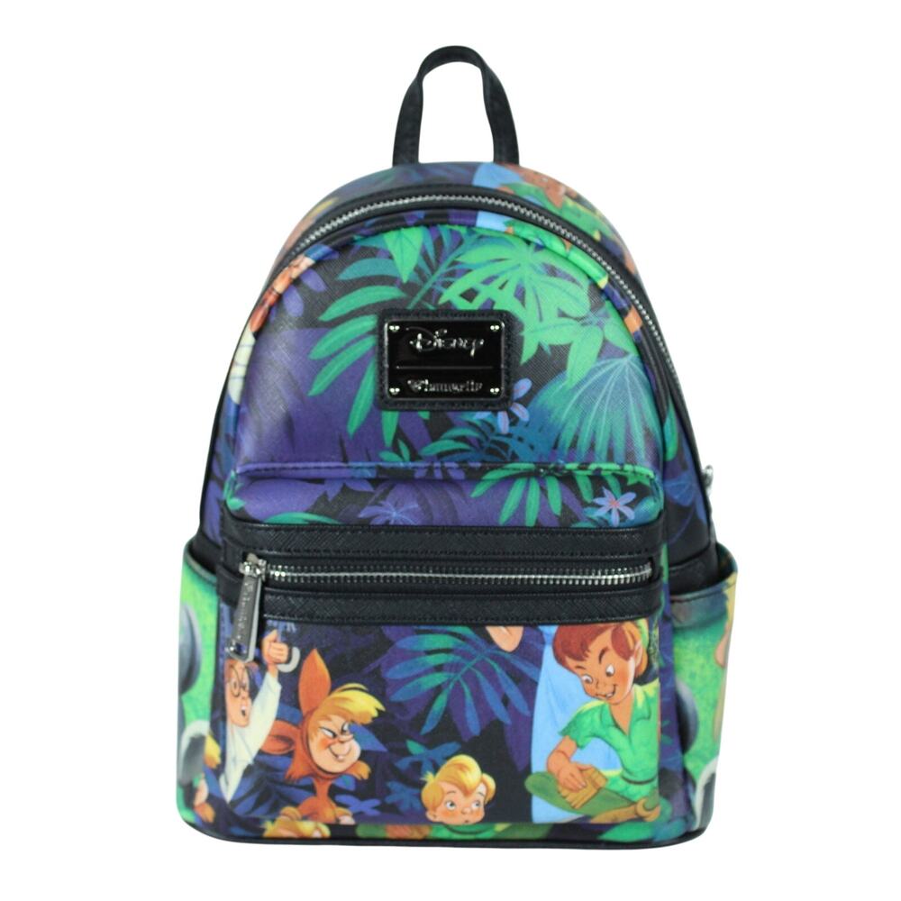 Loungefly Heart Logo Peter Pan Lost Boys Mini Backpack ⢠2018 ⢠NWT ⢠Rare